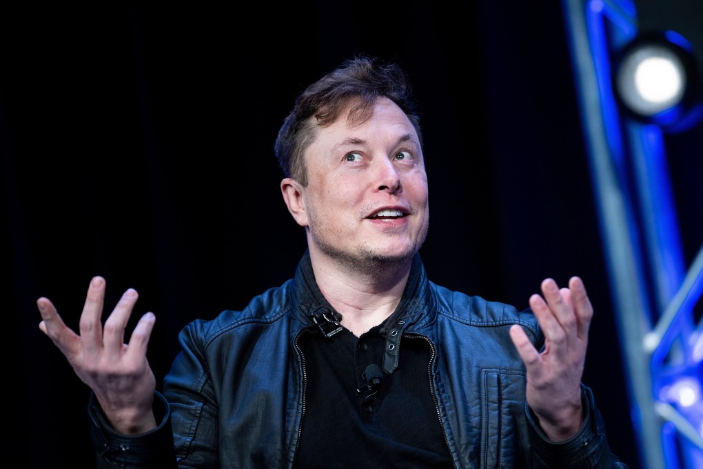Elon Musk, chief executive of Tesla and founder of SpaceX, speaking during the Satellite 2020 conference at the Washington Convention Center on March 9, 2020, in Washington, DC. Photo: AFP
