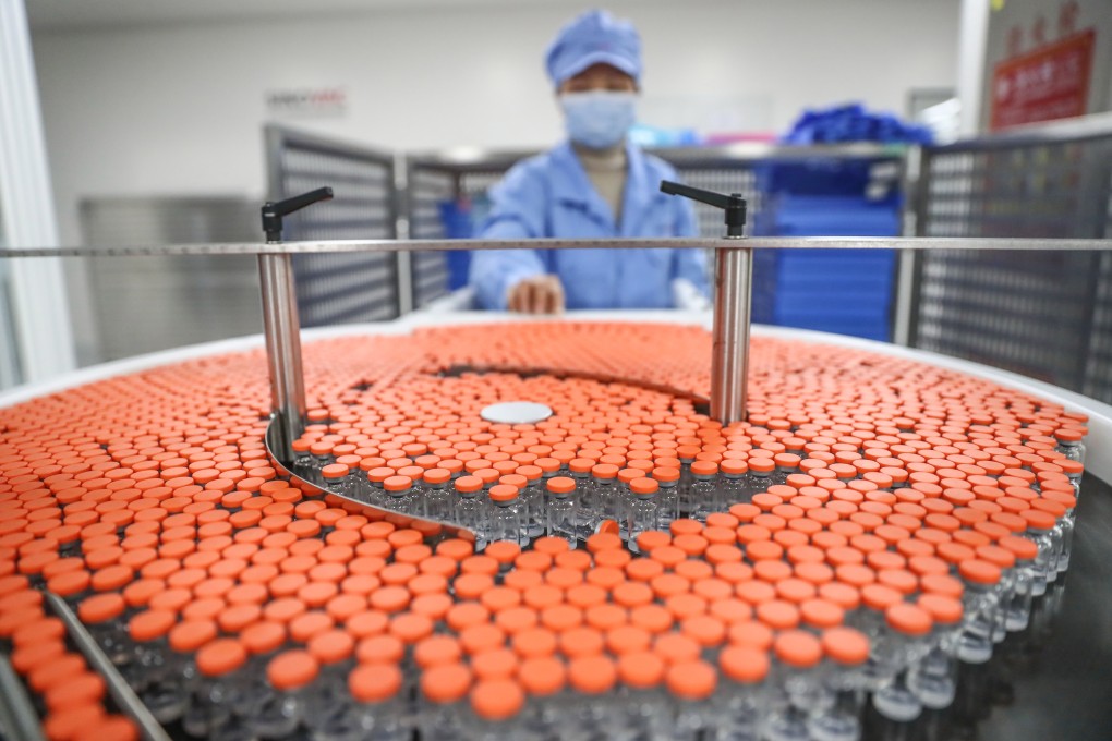 On a potential intellectual property waiver to help boost Covid-19 vaccine manufacturing, Beijing says it “looks forward to active and constructive discussions among all parties” within the WTO framework. Photo: Xinhua