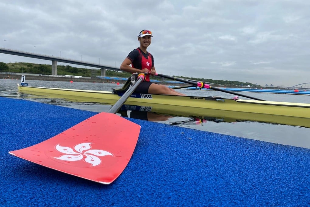 Rower Winnie Hung will make her Olympic debut in Tokyo this summer. The Hong Kong government did well to secure the broadcasting rights to Tokyo 2020. Photo: Rowing Association of Hong Kong, China