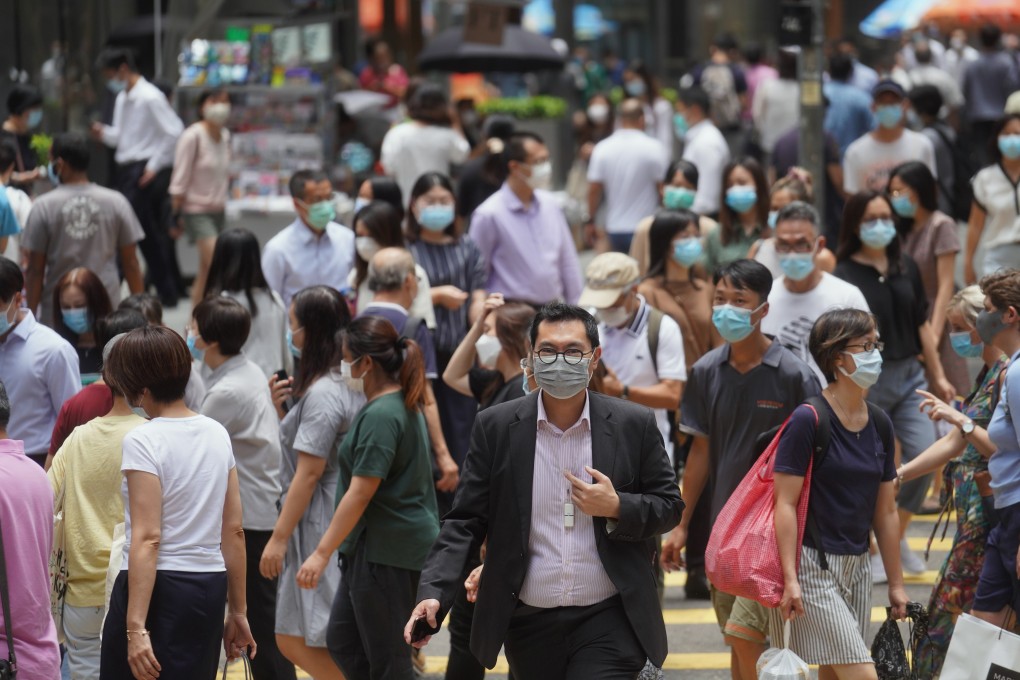 Lunch hour in Central on June 29, 2020. The coming tax review must not be another exercise in consultation after consultation in search of an impossible consensus. Photo: Winson Wong