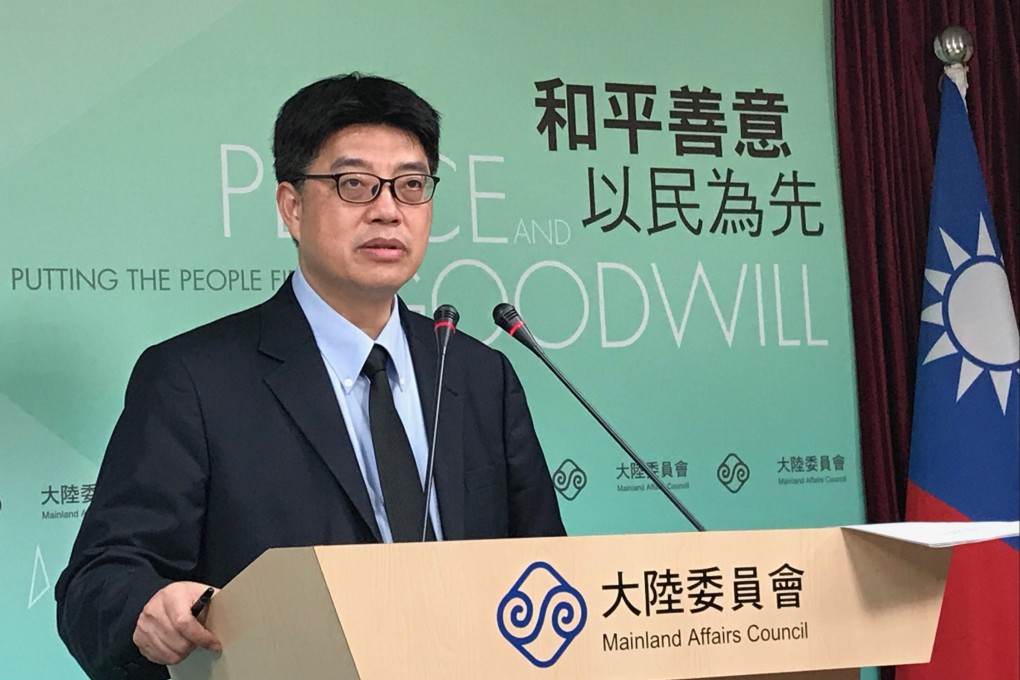 Chiu Chui-cheng, vice-chairman of the Mainland Affairs Council, says the eight Taiwanese officials in Hong Kong will continue working as long as they can. Photo: CNA