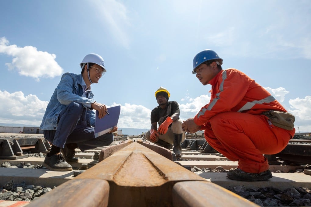 Engineering and construction firms from China are the most active foreign players in Africa. Photo: Xinhua