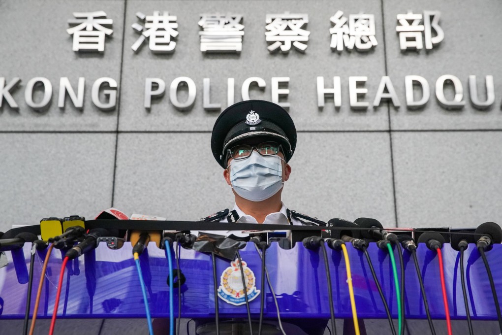 Police chief Chris Tang Ping-keung confirmed that he has ordered his anti-triad team to investigate director of national security Senior Assistant Commissioner Frederic Choi Chin-pang. Photo: SCMP / Felix Wong