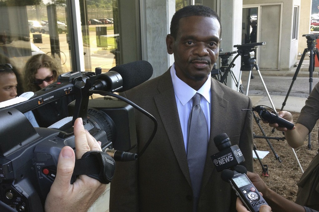 Henry McCollum after being released from Central Prison in Raleigh, North Carolina, US on Friday. Photo: AP
