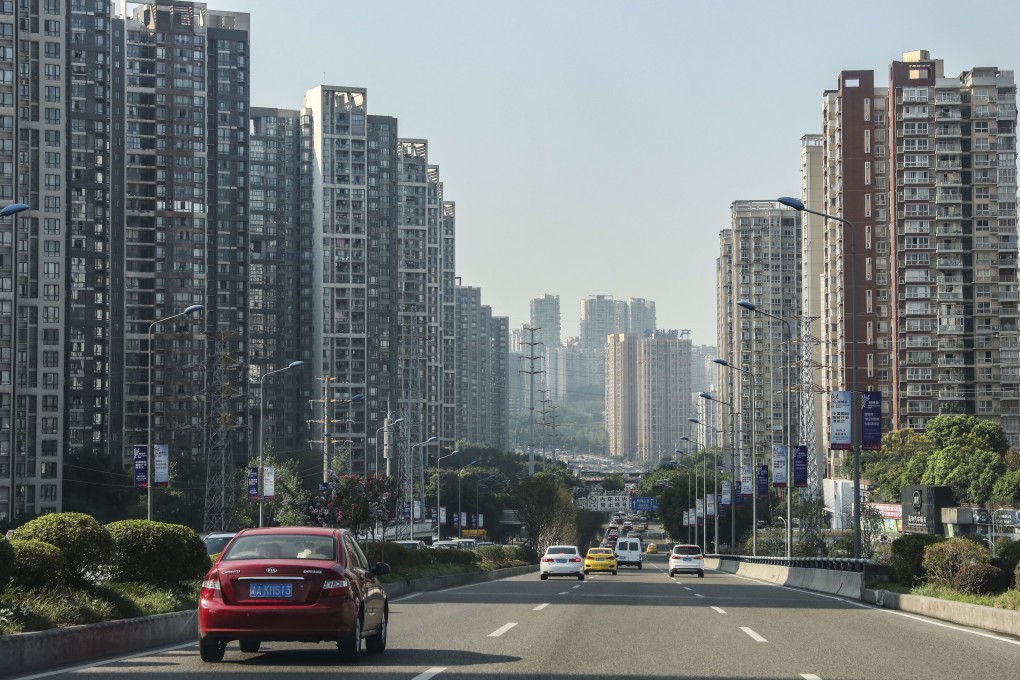 High residential and commercial buildings in China’s Chongqing city on Saturday August 25, 2018. Photo: Simon Song