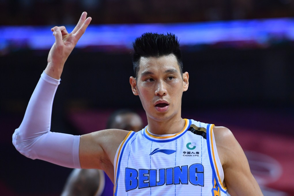 Jeremy Lin in action for the Beijing Ducks in the 2019-2020 Chinese Basketball Association. Photo: Xinhua