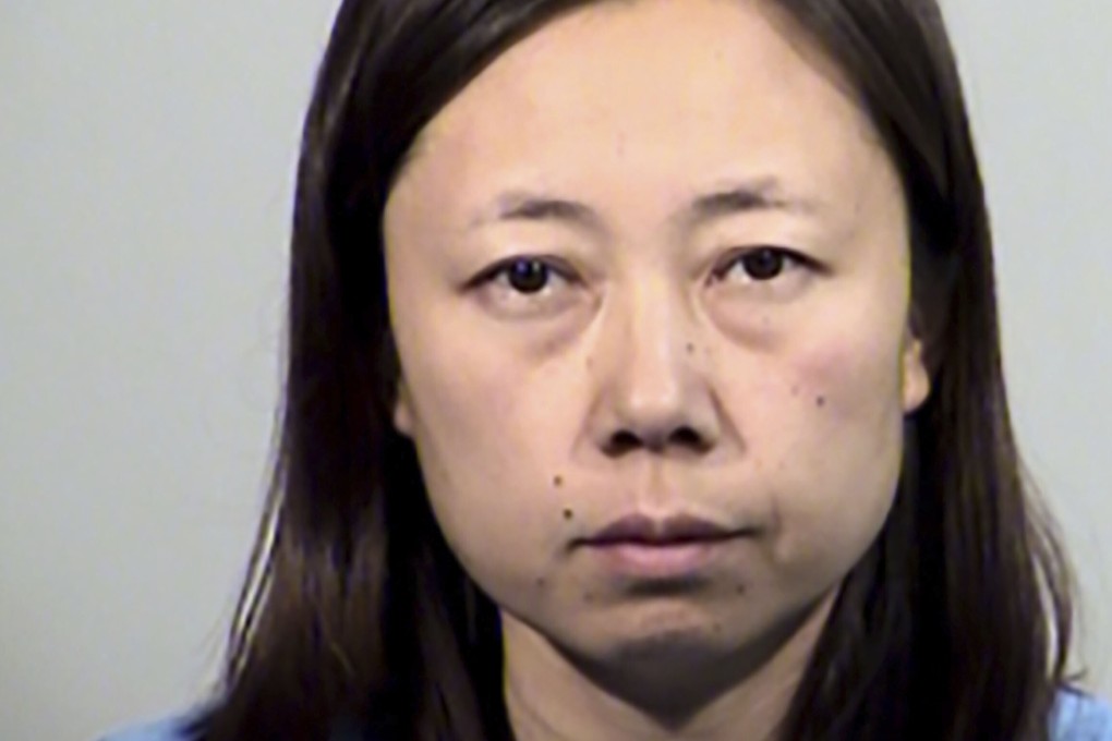 A police booking photo shows Yui Inoue, 40, who faces two counts of first-degree murder in the death of her children. Photo: Tempe Police Department via AP
