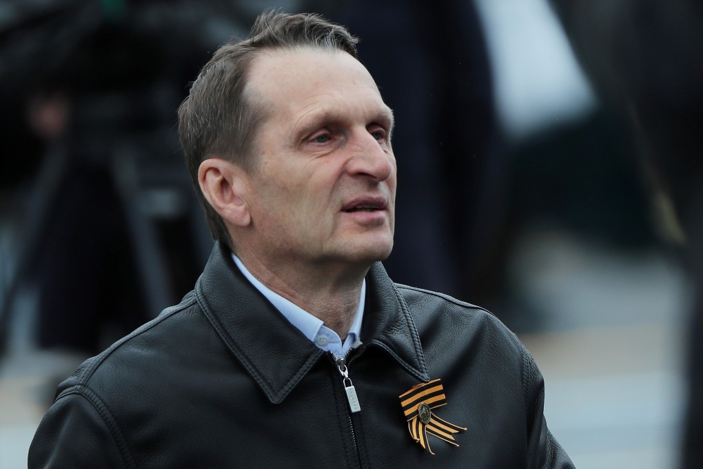 Russian spy chief Sergei Naryshkin. Photo: Reuters