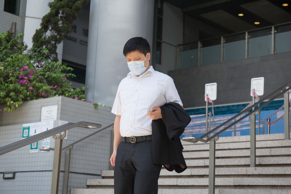 New World First Bus driver Cheung Ho-yin outside Kowloon City Court. Photo: Brian Wong