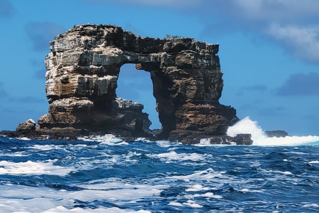 The formation, which is found in the northern part of the archipelago and named after the famous English biologist Charles Darwin. Photo: AP
