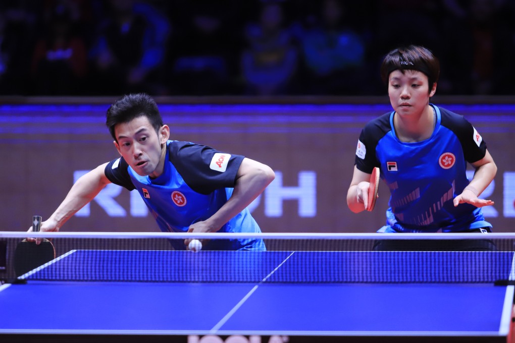 Wong Chun-ting and partner Doo Hoi-kem will feature in the mixed doubles at the Tokyo Olympics this summer. Photo: ITTF