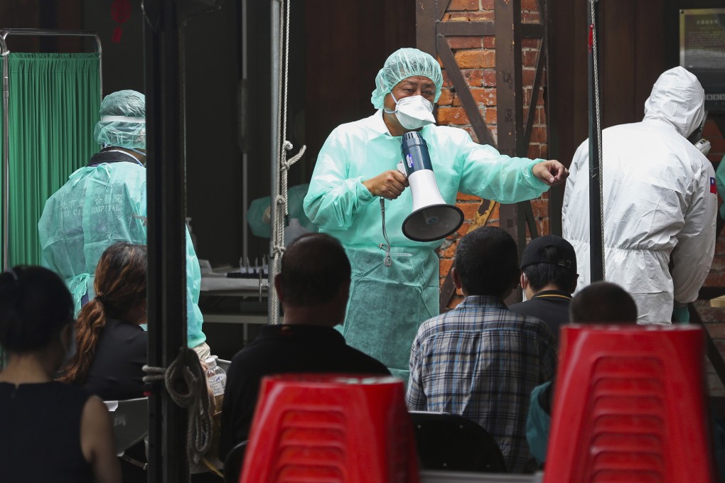 Taiwan has reported 1,291 locally transmitted cases in the past nine days. Photo: AP Photo