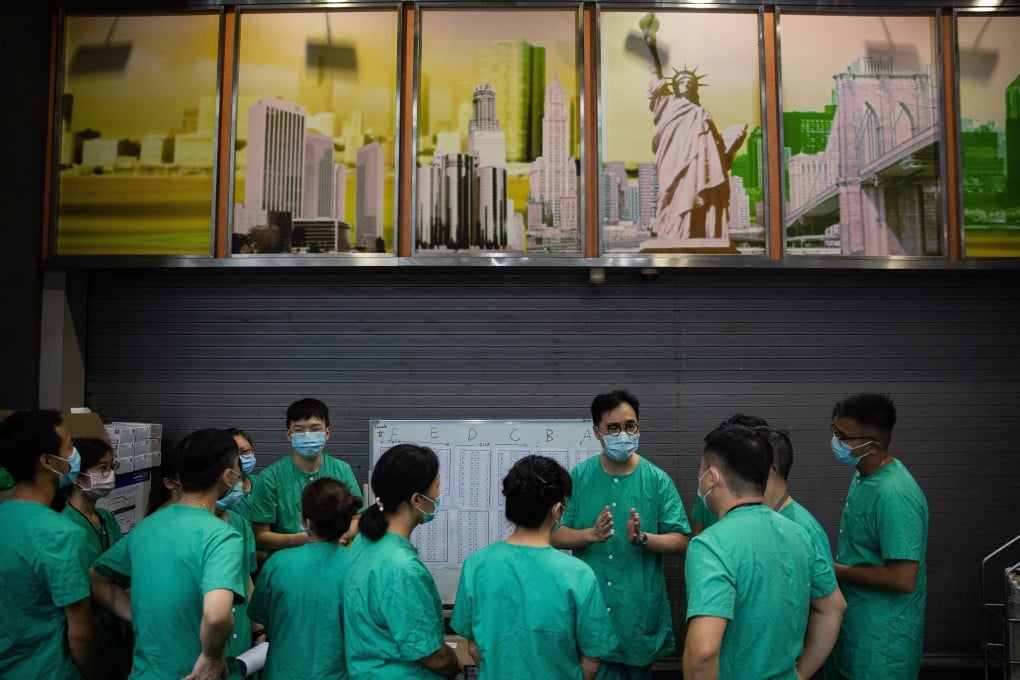The Hong Kong government plans to ease admission rules for non-locally trained doctors. Photo: EPA-EFE