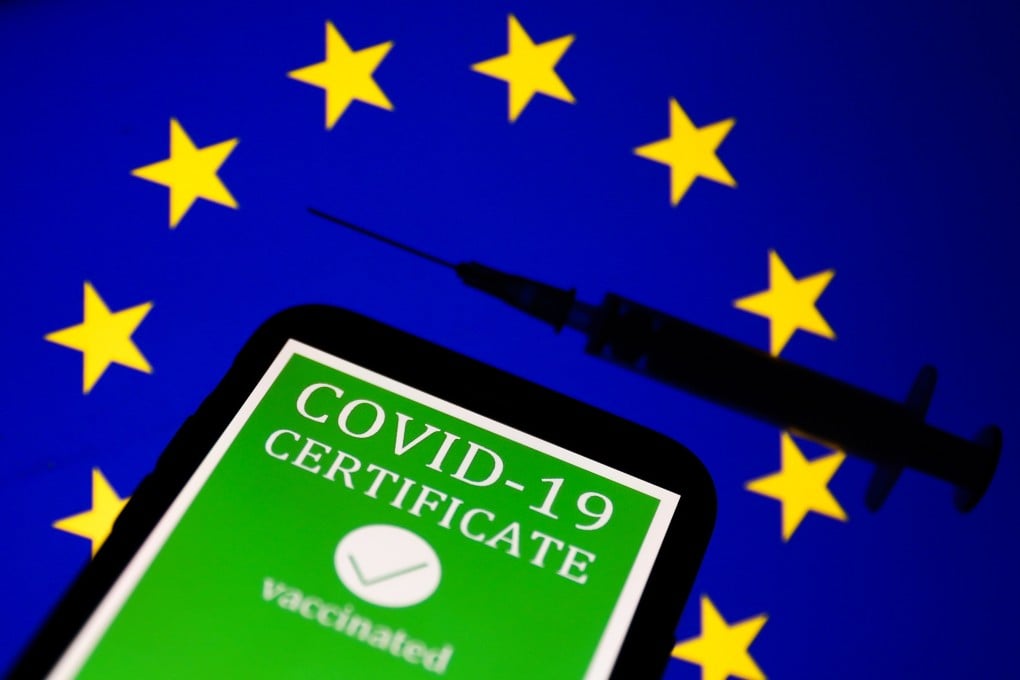 The EU is opening up to visitors from outside the bloc, as long as they have had EU-approved vaccinations. Illustration: Getty Images