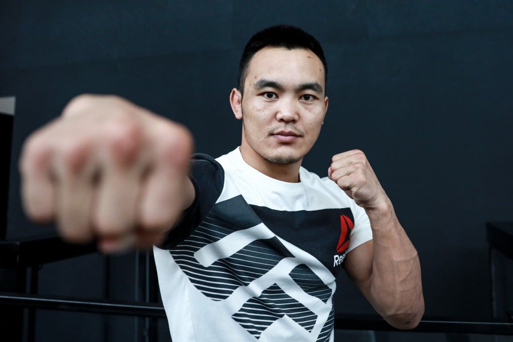 Shayilan Nuerdanbieke at the UFC Shanghai Performance Institute. Photo: UFC