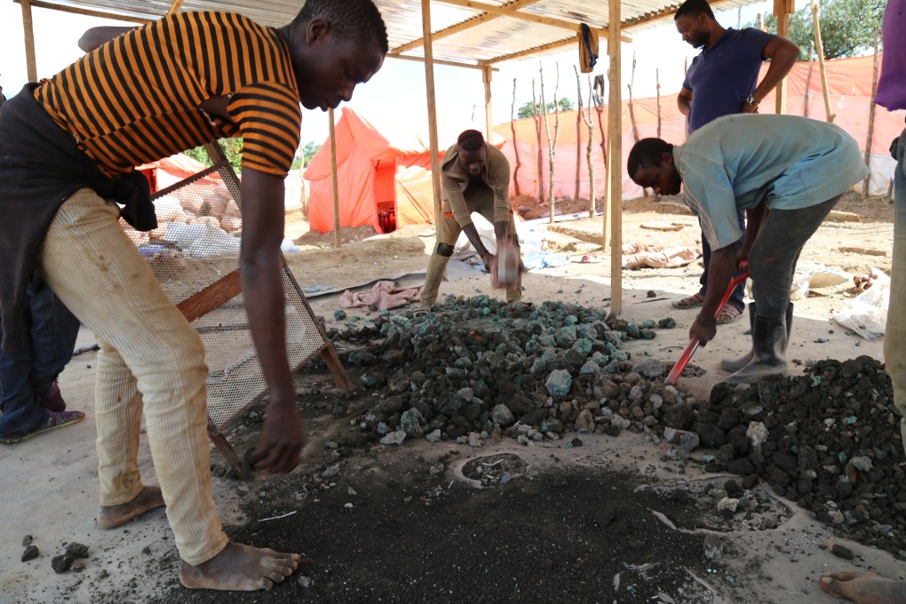 The DRC controls more than 60 per cent of the world’s reserves of cobalt ore. Photo: AFP