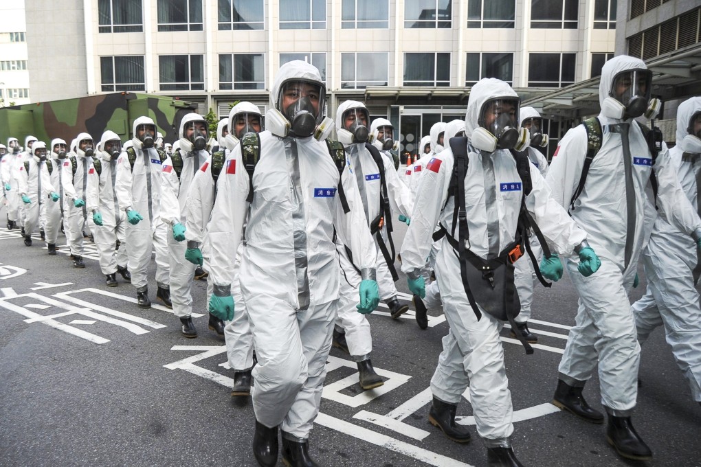 Taiwan has reintroduced strict coronavirus containment measures after a spike in cases. Photo: CNA