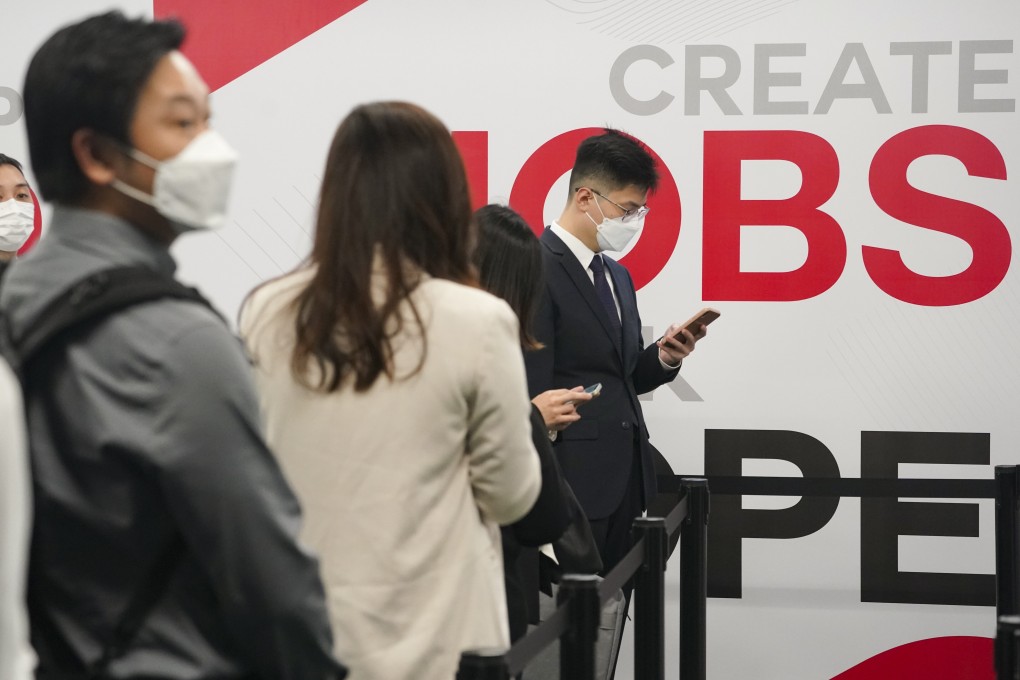 Hong Kong’s jobless rate reached a 17-year high of 7.2 per cent between last December and February this year. Photo: Felix Wong