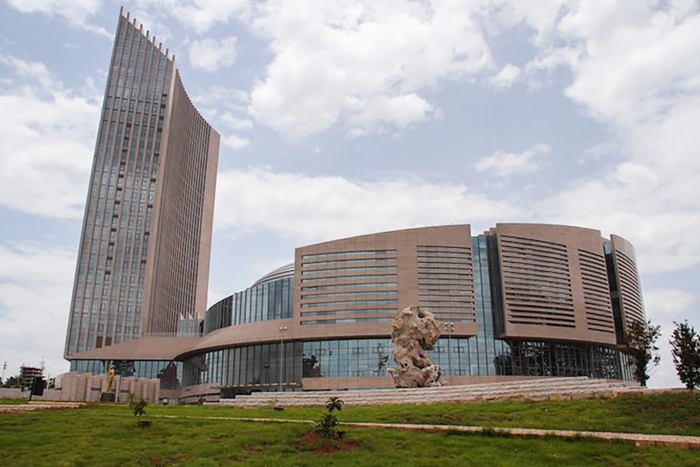 The US$200 million African Union headquarters in Addis Ababa, Ethiopia is “still very much defined as the AU building that China built for Africans”. Photo: African Union
