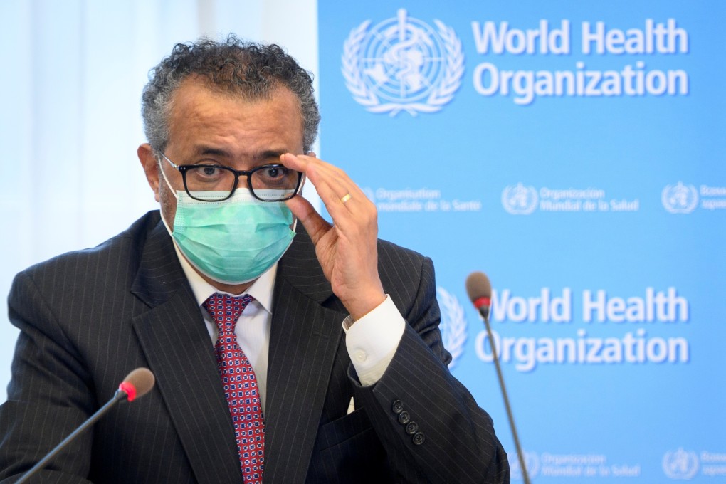 WHO director general Tedros Adhanom Ghebreyesus warned no country should assume that it’s ‘out of the woods’. Photo: Reuters