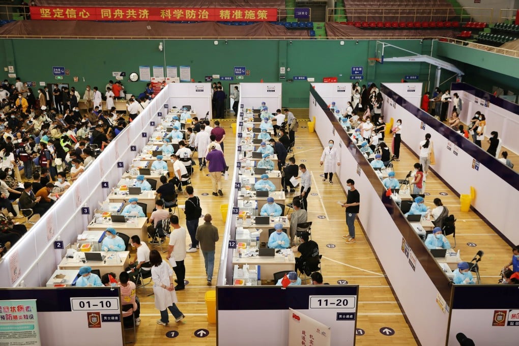 China inoculated more than 100 million people in one week. Photo: Reuters