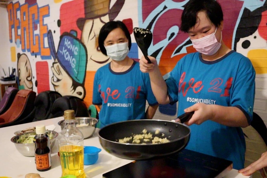 Children with intellectual disabilities are often overfed by their parents, sometimes out of feelings of guilt. A Hong Kong charity, Love21, is offering free advice and medical checks for low-income families caring for children with Down’s syndrome and autism. Photo: Love21