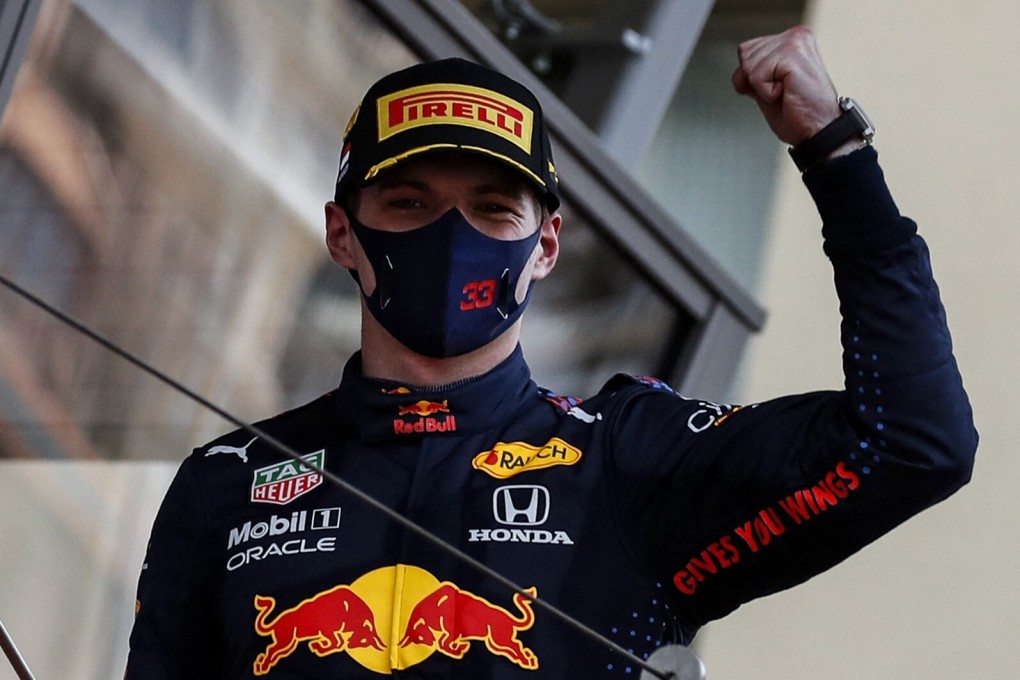 Red Bull’s Dutch driver Max Verstappen celebrates winning the Monaco Formula 1 Grand Prix on Sunday. Photo: AFP