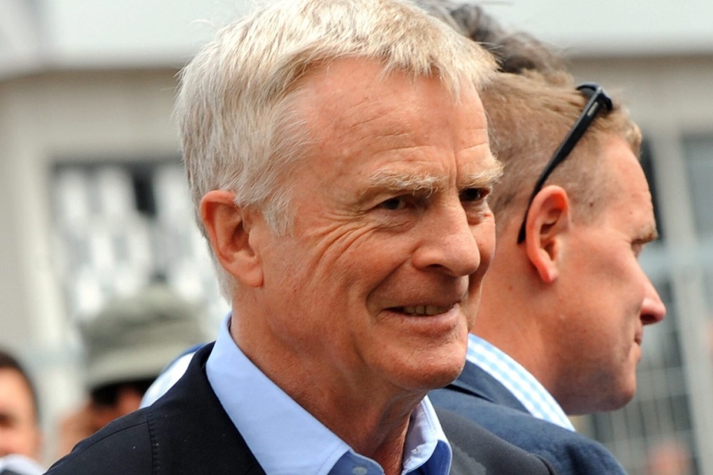 Max Mosley, seen at the Silverstone racetrack in Northamptonshire, Britain in 2009, has died at the age of 81. Photo: EPA-EFE