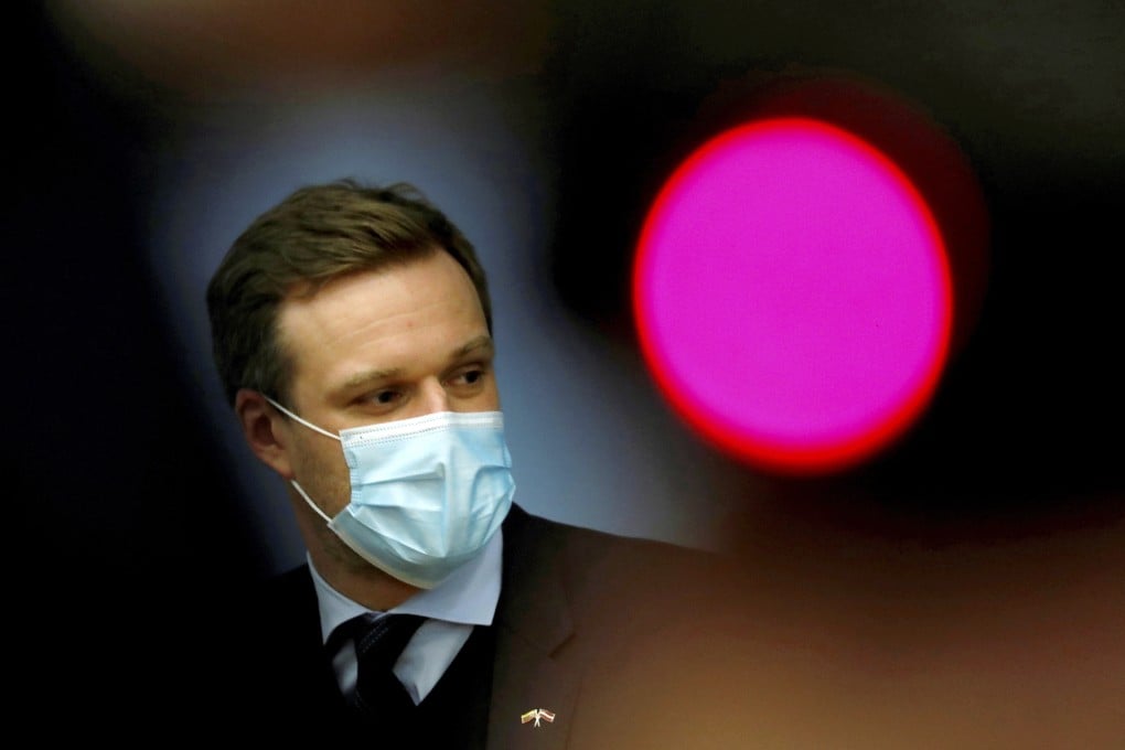 Lithuanian foreign minister Gabrielius Landsbergis said the 17+1 mechanism was “divisive” from an EU perspective. Photo: EPA-EFE