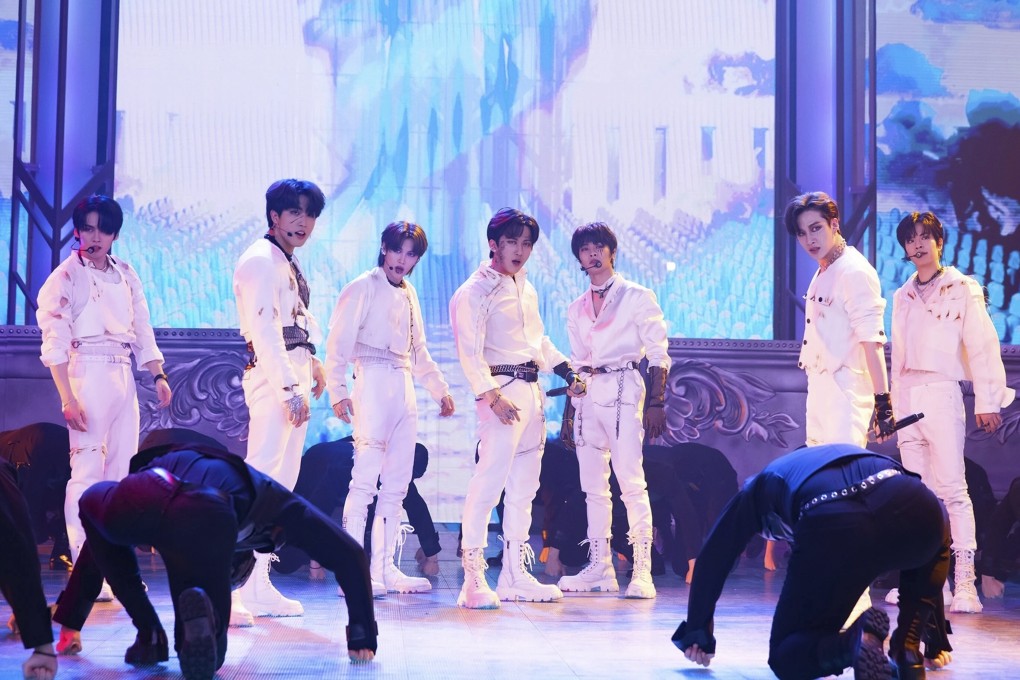 Stray Kids perform on South Korean reality TV competition ‘Kingdom: Legendary War’. Photo: Kingdom