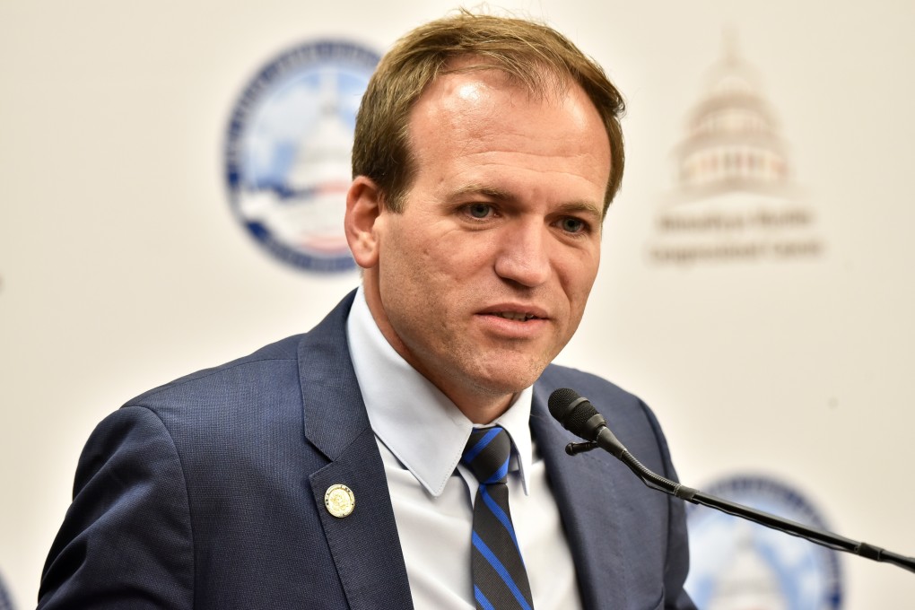 Reverend Johnnie Moore of the US Commission on International Religious Freedom has been sanctioned by the Chinese government. Photo: Getty Images