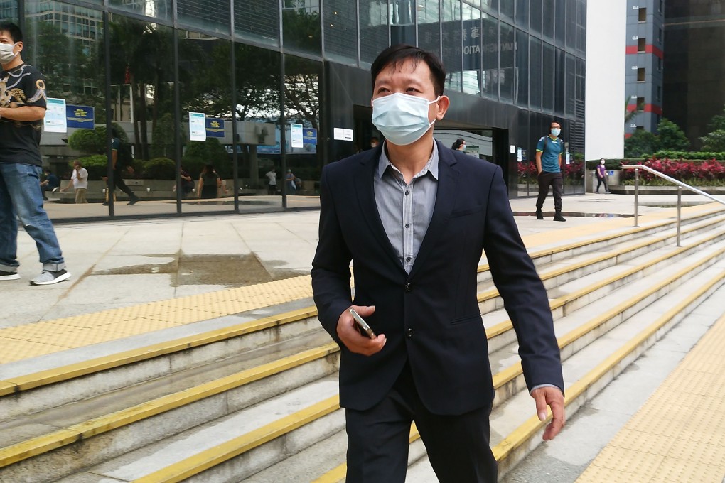 Lui Ah-fook, 47, has been convicted of paying HK$1,000 to 36 people to secure their votes for a pro-establishment candidate in the 2016 Legco race. Photo: Brian Wong