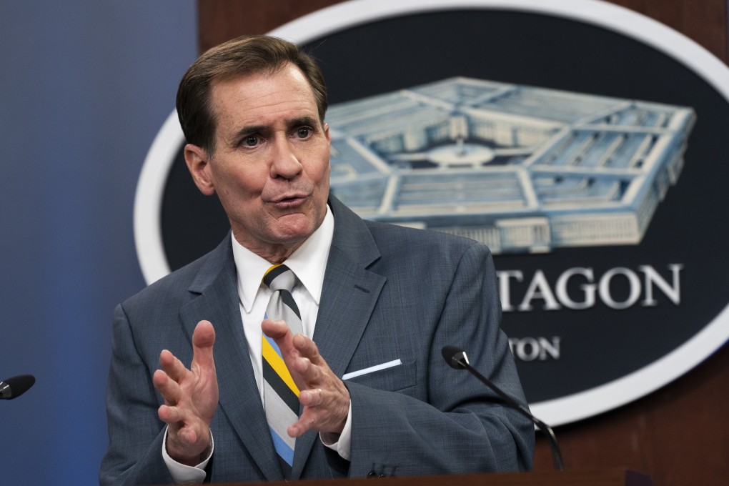 Pentagon spokesman John Kirby said the US side wanted to have a dialogue with counterparts in Beijing. Photo: AP