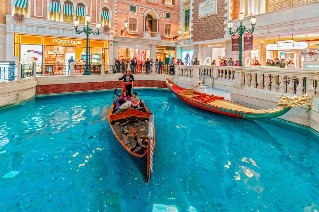 Macau and Hainan island have more relaxed regulations than Hong Kong, but could they rival the city as a luxury shopping destination? The Venetian Macau Resort (above). Photo: Shutterstock