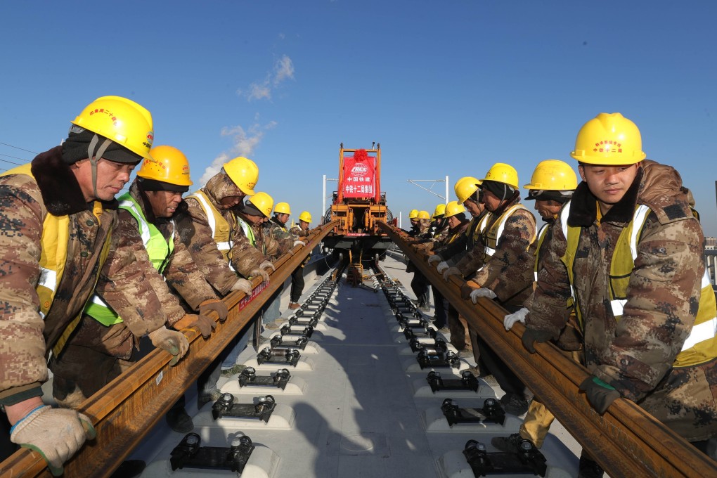 Domestic prices of raw materials – crucial ingredients in the infrastructure and real estate boom that has powered China’s economic recovery – have soared in recent weeks. Photo: Xinhua