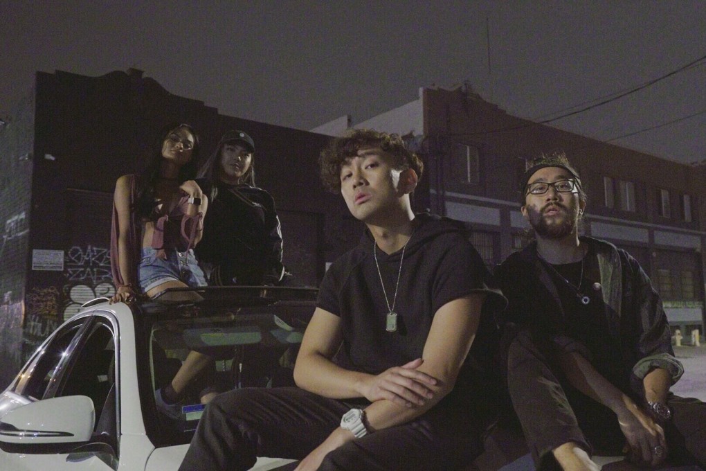 Rappers Jason Chu (right) and Alan Z (centre) are the driving force behind Face Value, which uses words to fight Asian hate crime.