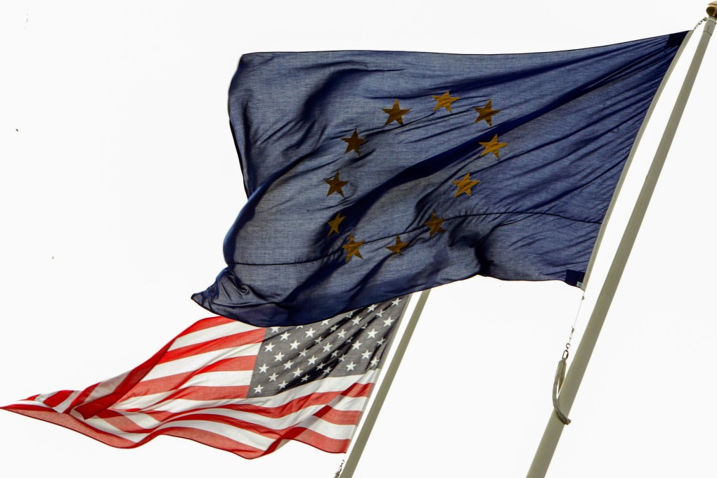 Top US and EU diplomats met in Brussels on Wednesday to discuss their shared concerns about China. Photo: AFP