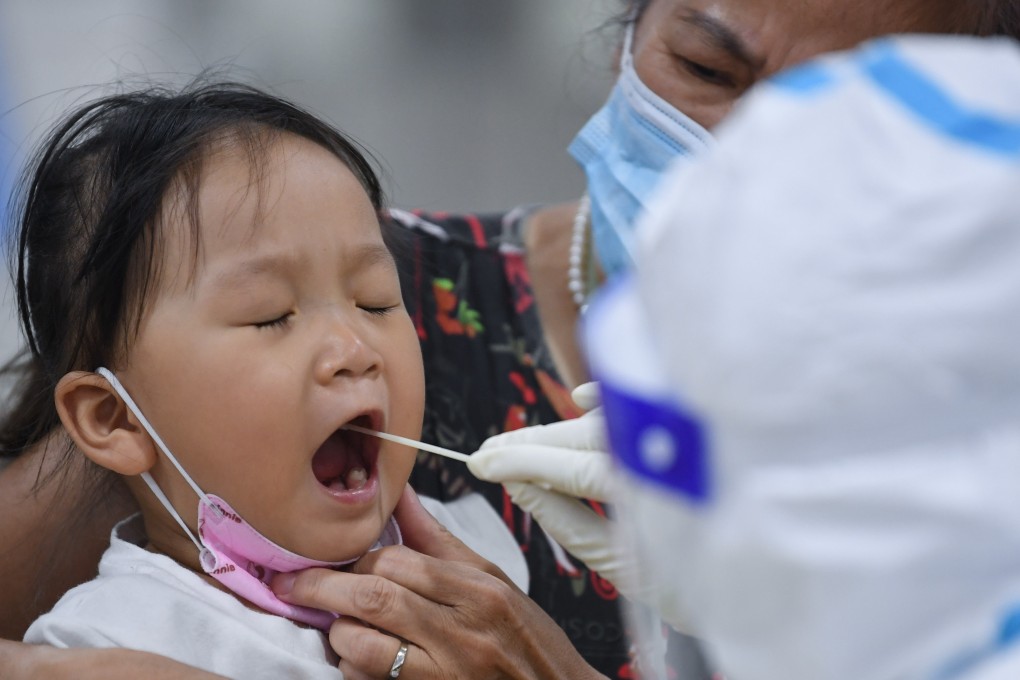 Guangzhou’s Liwan and Haizhu districts are classified as “medium risk” areas under China’s three-tier system. Photo: Xinhua