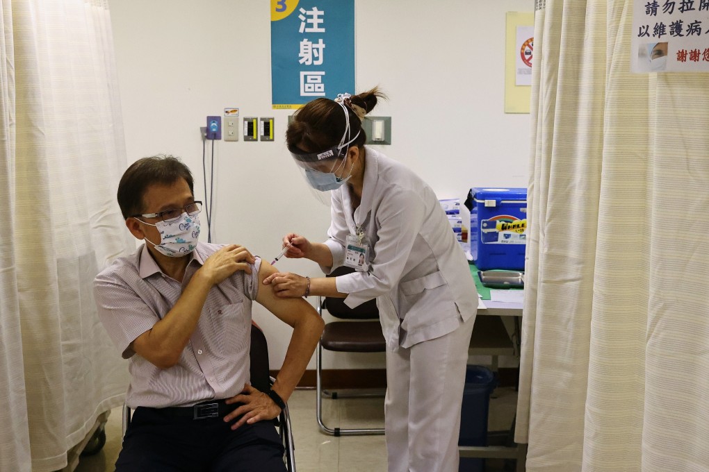 Taiwan has restarted its vaccination drive but is struggling to source enough shots. Photo: Reuters