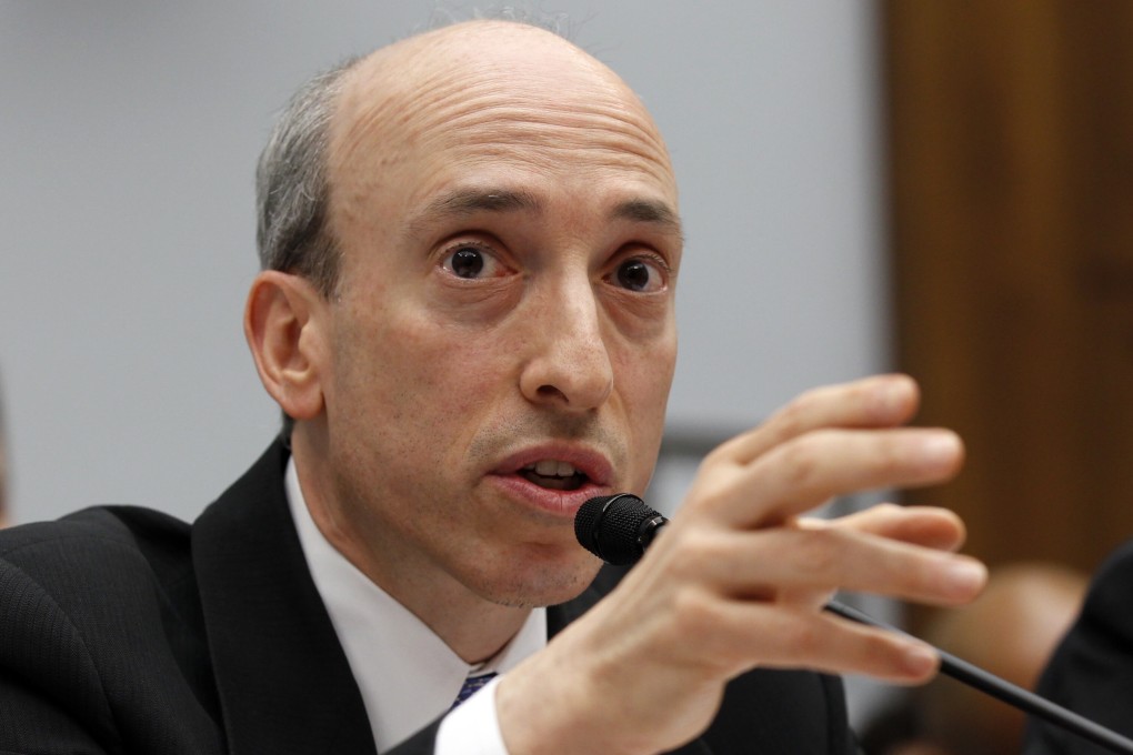 Gensler wants to bring the kind of protections to cryptocurrency exchanges that a stock investor would get on the New York Stock Exchange or Nasdaq platforms. Photo: Reuters