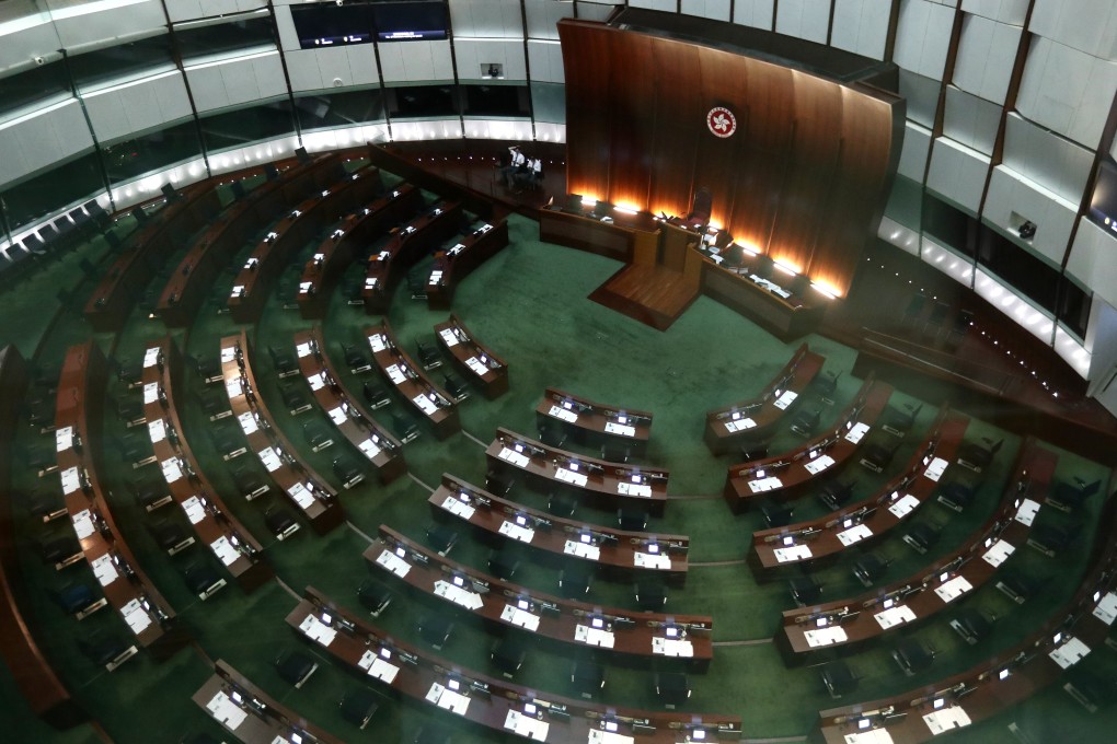 Hong Kong lawmakers passed a bill on Thursday for delivering Beijing’s reforms of the local electoral system. Photo: Nora Tam