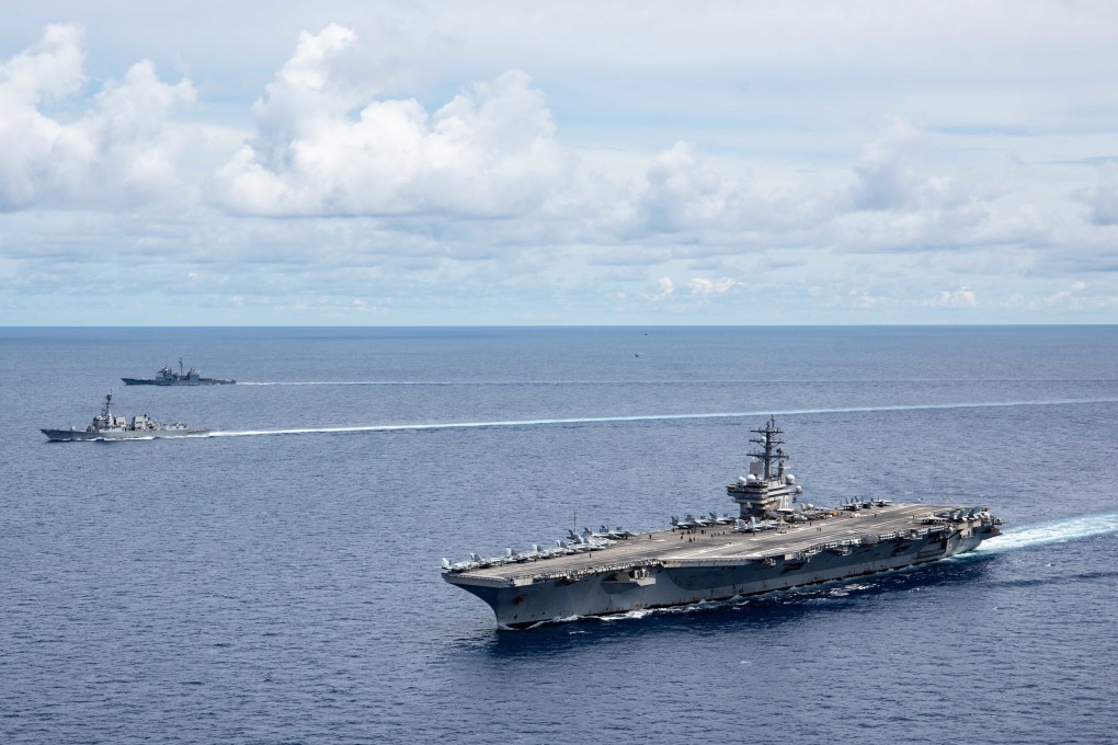 The defence ministry says the US has stepped up reconnaissance against China. Photo: EPA-EFE