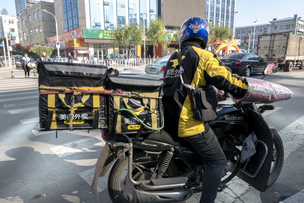 Meituan, China's largest on-demand services provider, became the focus of an investigation by antitrust authorities in April. Photo: LightRocket via Getty Images