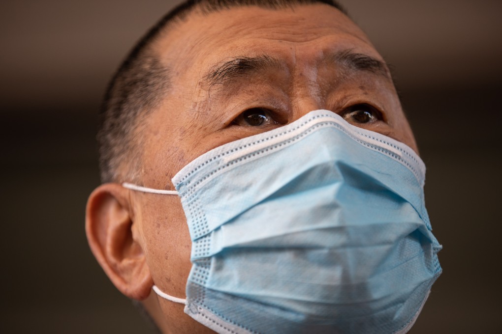 Apple Daily founder Jimmy Lai in October 2020. Photo: EPA-EFE
