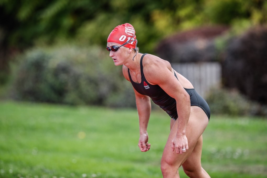 Tia-Clair Toomey leads the women’s pack at the Mid-Atlantic CrossFit Challenge, which kicks off the semi-final stage for the 2021 CrossFit Games. Photo: CrossFit Games