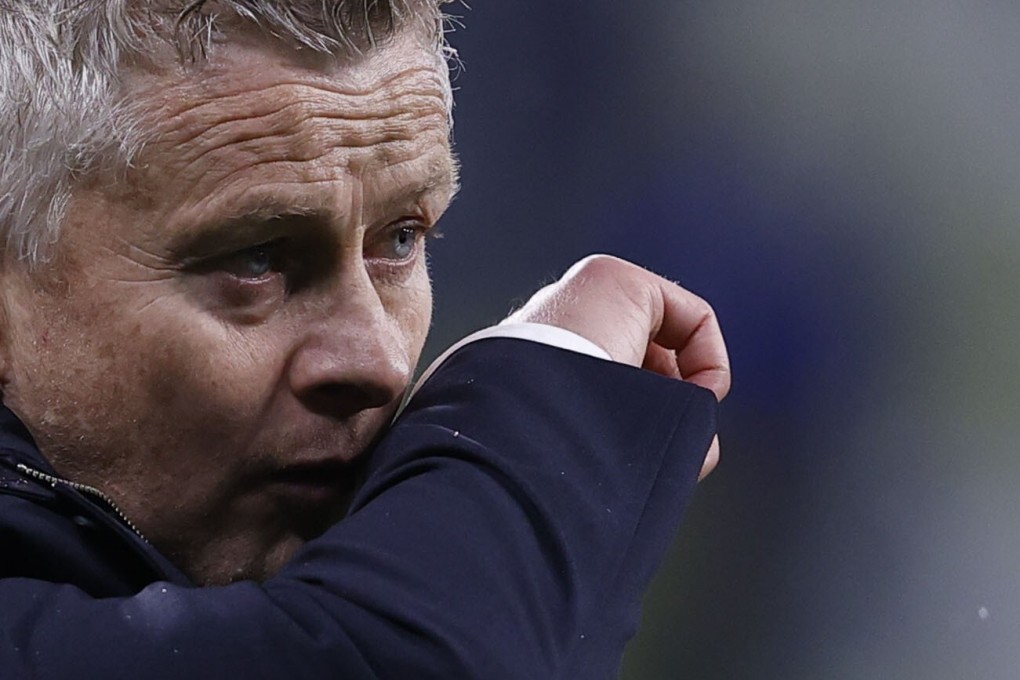 Manchester United manager Ole Gunnar Solskjaer looks dejected after the Uefa Europa League final loss to Villareal. Photo: AFP