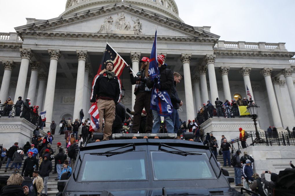 Supporters of then US President Donald Trump storm the Capitol on January 6. Photo: TNS