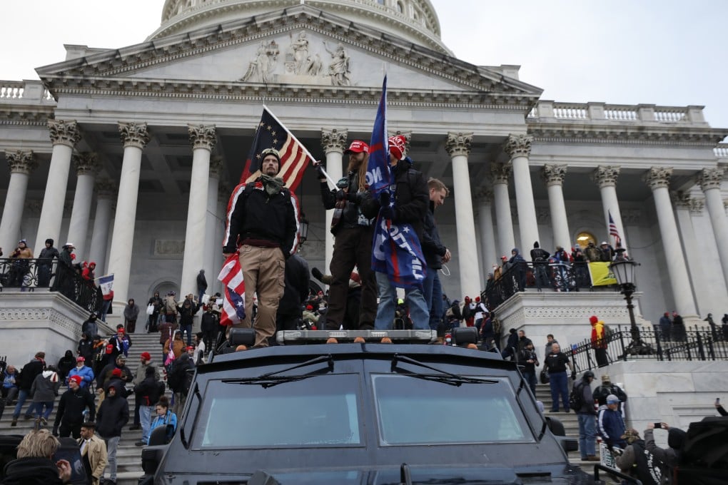 Supporters of then US President Donald Trump storm the Capitol on January 6. Photo: TNS
