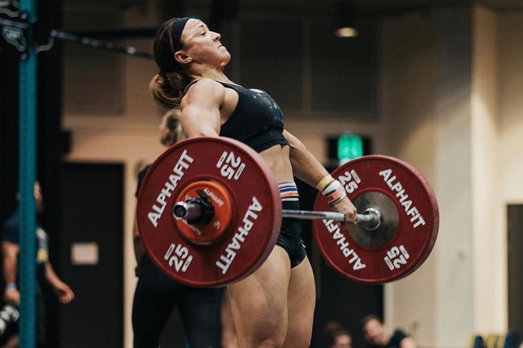 Kara Saunders leads the women’s competition at the Torian Pro as the first semi-final for the 2021 CrossFit Games. Photo: @alphafit_aus