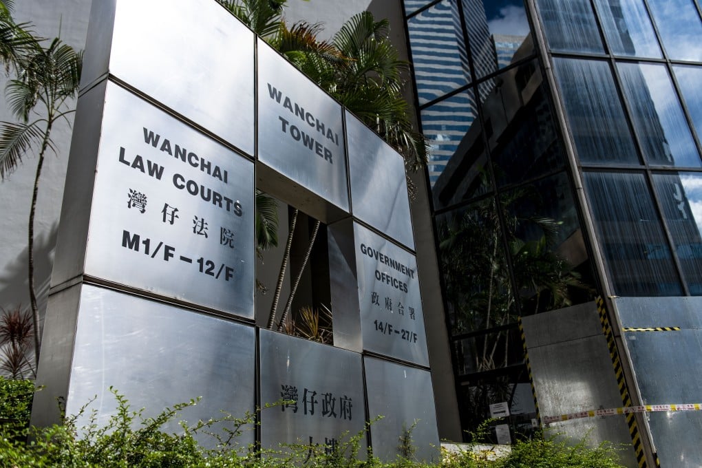Threatening calls were made to the office of Hong Kong District Court Judge Amanda Woodcock after she had imposed sentences on media tycoon Jimmy Lai Chee-ying and nine other opposition figures for their roles in an illegal rally in 2019. Photo: Warton Li